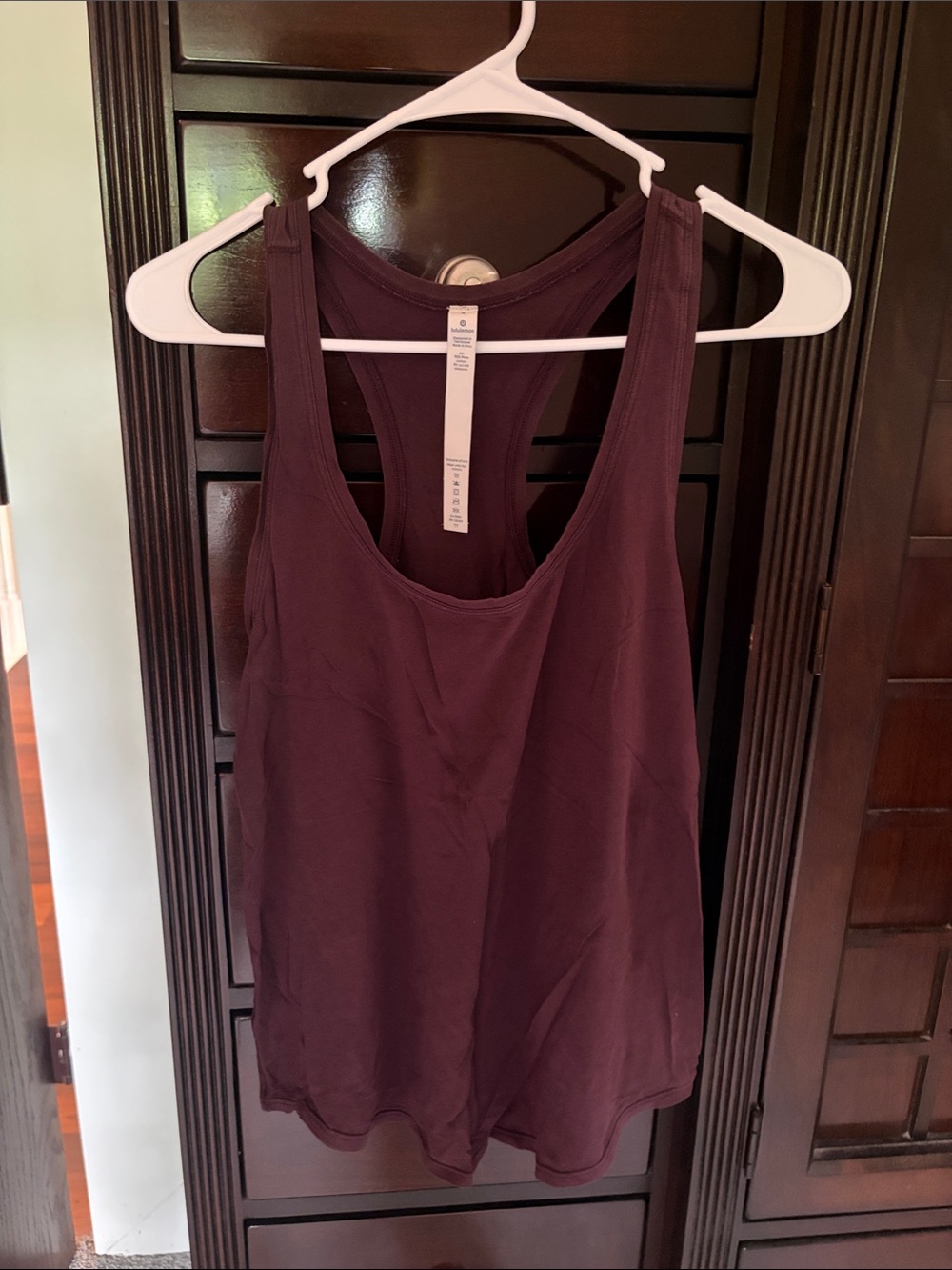 lululemon athletica Plum Racerback Tank